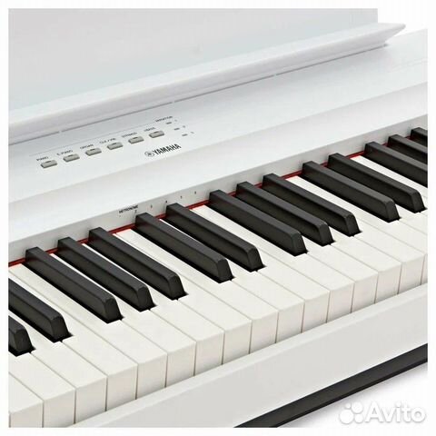 Новое цифровое пианино Yamaha P-125WH. Из Европы