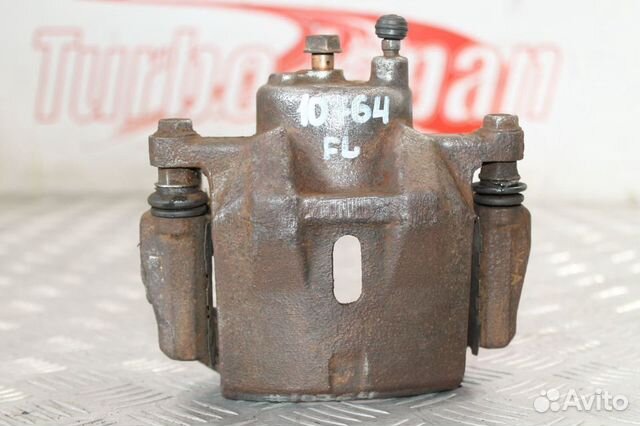 Суппорт передний левый 255мм Toyota Celica 23 T23