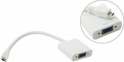 Кабель-переходник micro hdmi (m) to VGA (f)