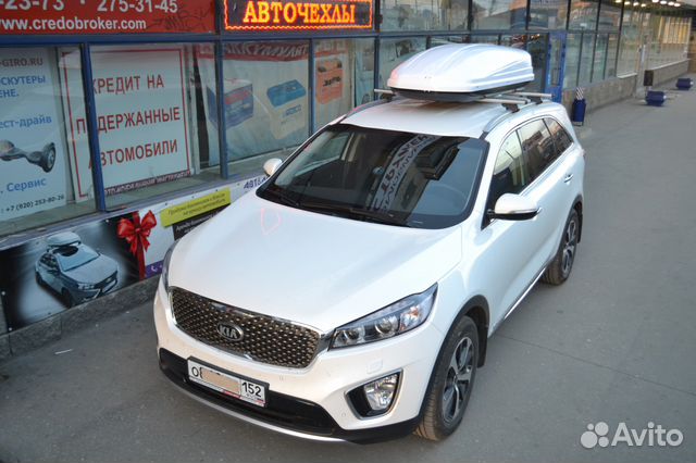 Багажник бокс на крышу Kia Sorento Prime (2015)