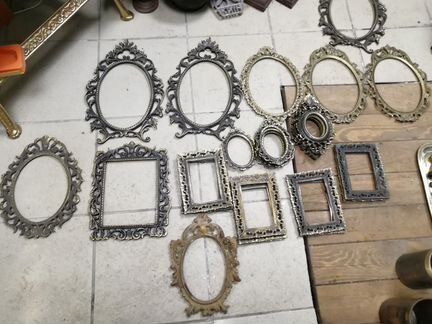 Рамка для фото Бронза. Винтажные