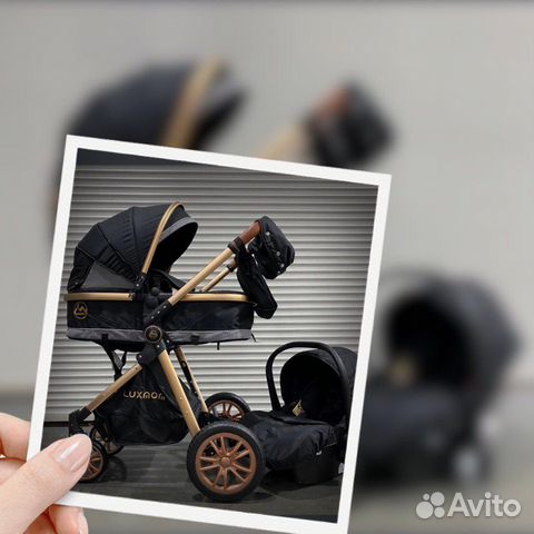 Коляска 3в1 luxmom цена реальная
