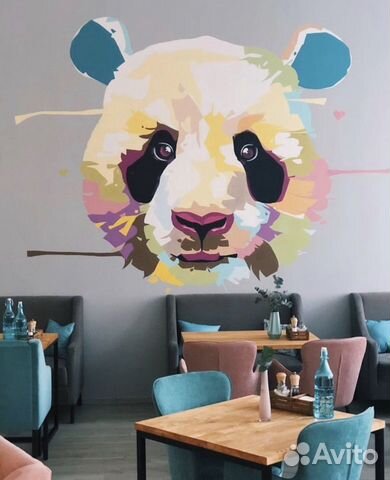 Роспись стен, картины, роспись одежды, портреты