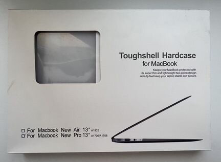 Защита корпуса, новый чехол накладка на MacBook Pr