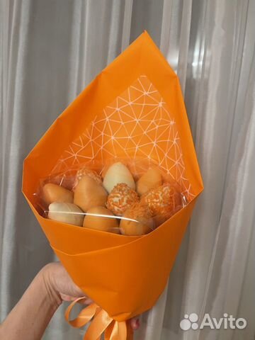 Клубника в шоколаде букет