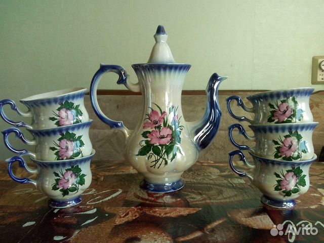 Чайно - кофейный сервиз гдр