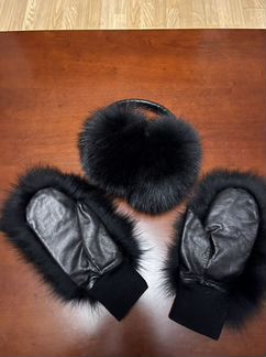 Шапка и варежки