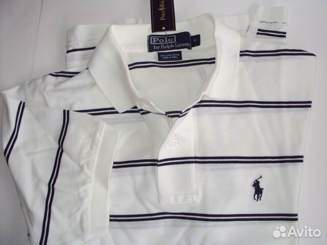 Поло Polo by Ralph Lauren p-p S 44-46 белый