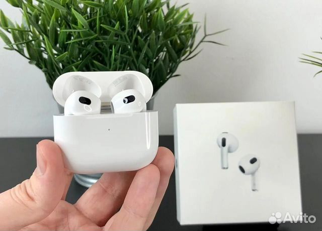 Airpods 3 (новые, ростест, бонус чехол)