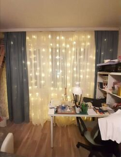 Гирлянда штора удлинитель в подарок