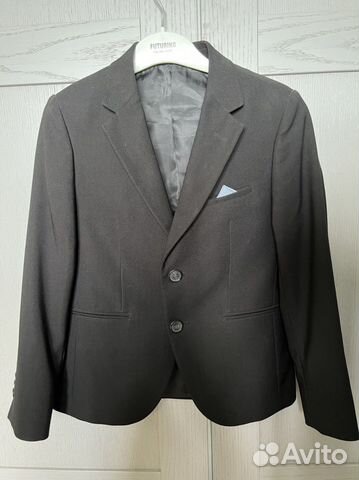 Пиджак школьный для мальчика 128