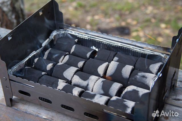 Угольные брикеты для грилей и мангалов, 3кг