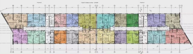 2-к. квартира, 53,6 м², 9/15 эт.