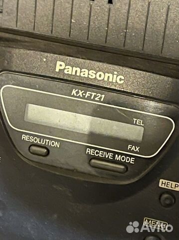 Факс panasonic kx ft 21