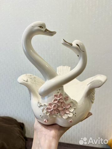 Ваза «два лебедя»