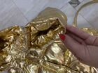 Пуховик Elumin золотой куртка зимняя объявление продам