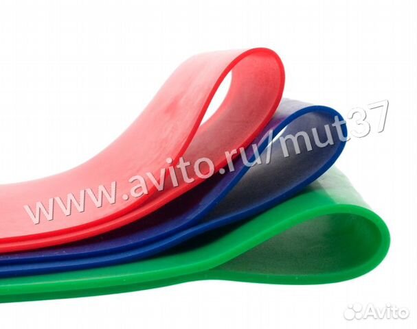 Резинки для фитнеса набор из 5 штук