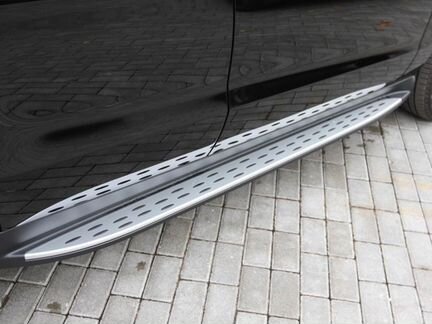 Пороги с подсветкой Mercedes M Klasse W166