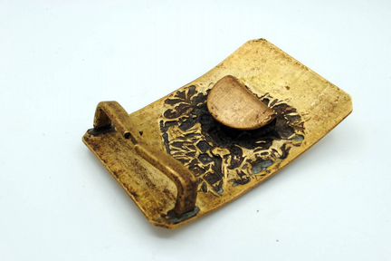 Пряжка риа образца 1907г латунь оригинал