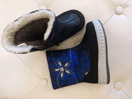 Сапоги зимние для девочки 23 размер