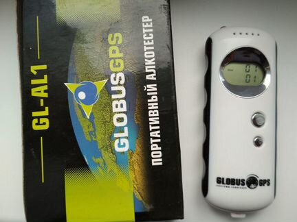 Алкотестер globus GL-AL1 бесконтактный Новый