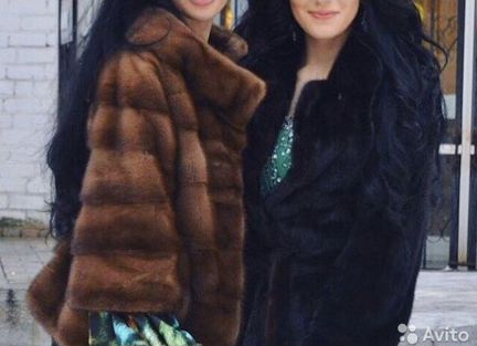 Шуба норковая S