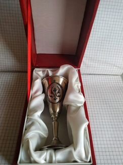 Серебряный бокал в коробке 875 пр
