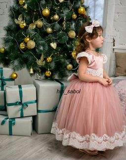 Нарядное платье на новый год в садик