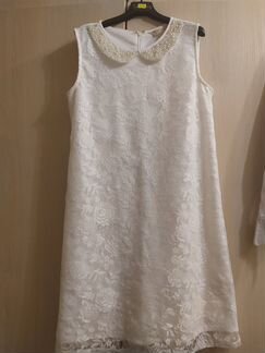 Новое праздничное платье белое, черное, зеленое бу