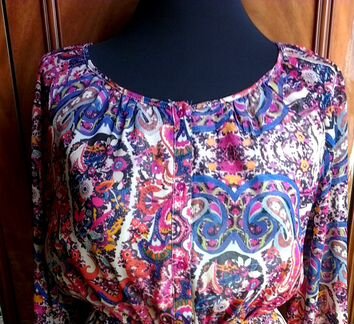 Изящное шифоновое платье, новое