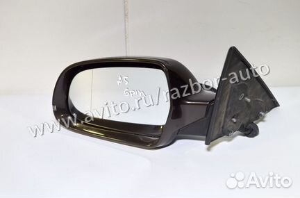 Зеркало левое audi A5 8T 6pin 2011+