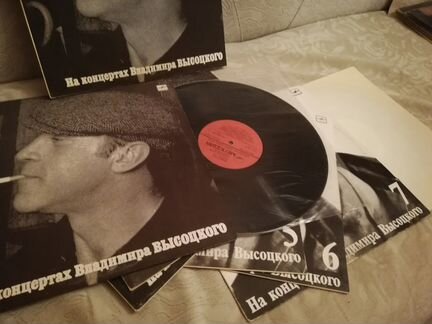 LP(mint) Владимир Высоцкий 1-7; Алла Пугачёва