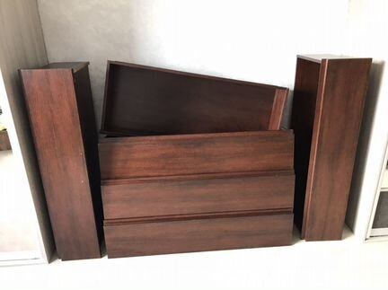 Ящики от комода мдф - 6 штук