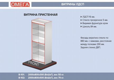 Витрина для магазина