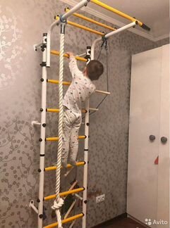 Шведская стенка со съемным турником в наличии