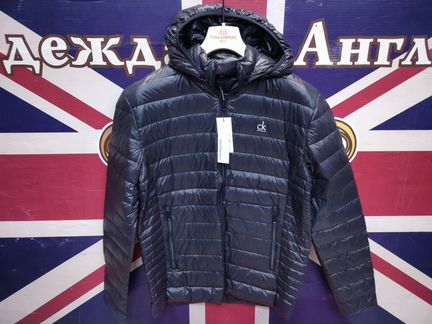 Мужские легкие пуховики Calvin Klein по дисконту