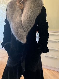 Шуба из мутона