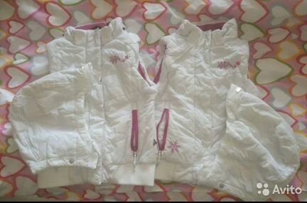 Жилетки icepeak для близняшек 7-8 лет