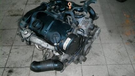 Двигатель AWX 1.9TDI VW Ауди 130л с