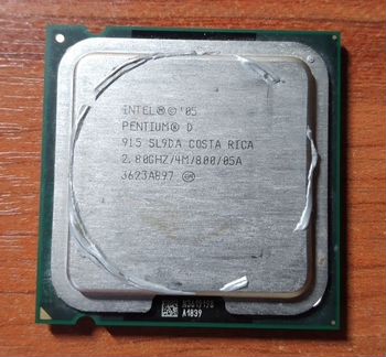 Процессор intel pentium d 915