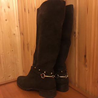 Сапоги Dansi замшевые