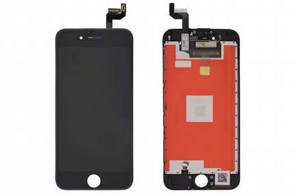 Дисплей для iPhone 6s Plus чёрный (аааа+)