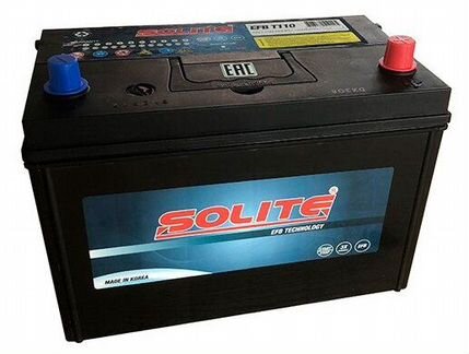 Аккумулятор Solite EFB Т110 90 А.ч О.П Корея