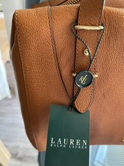 Новая кожаная Сумка Ralph Lauren