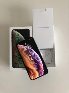 iPhone XS Max Space Grey 256gb Ростест в идеале