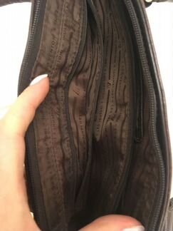 Сумка leo ventoni кожаная