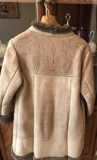 Дубленка женская 48-50бу