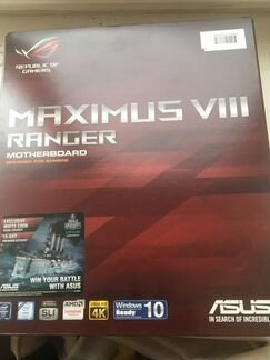 Материнская плата asus maximus viii ranger LGA1151