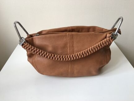 Женская сумка новая коричневая нат. кожа