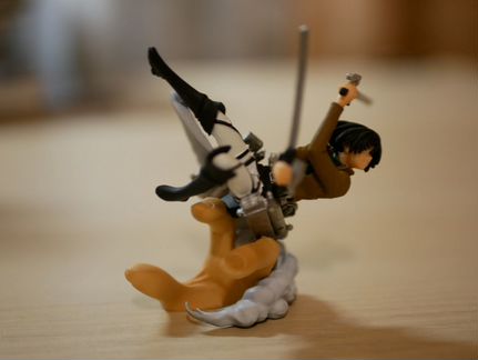 Аниме Attack on Titan Mikasa мини фигурка японская